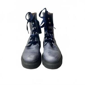 Alohas Can Can Combat Boots Blue Size‎ 41 (9.5-10 US)